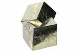 Natural Pyrite Cube Cluster - Spain #168625-1